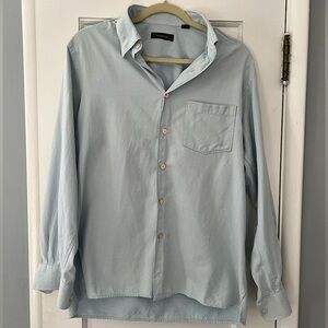 Ermenegildo Zegna Men’s Silk Button Down